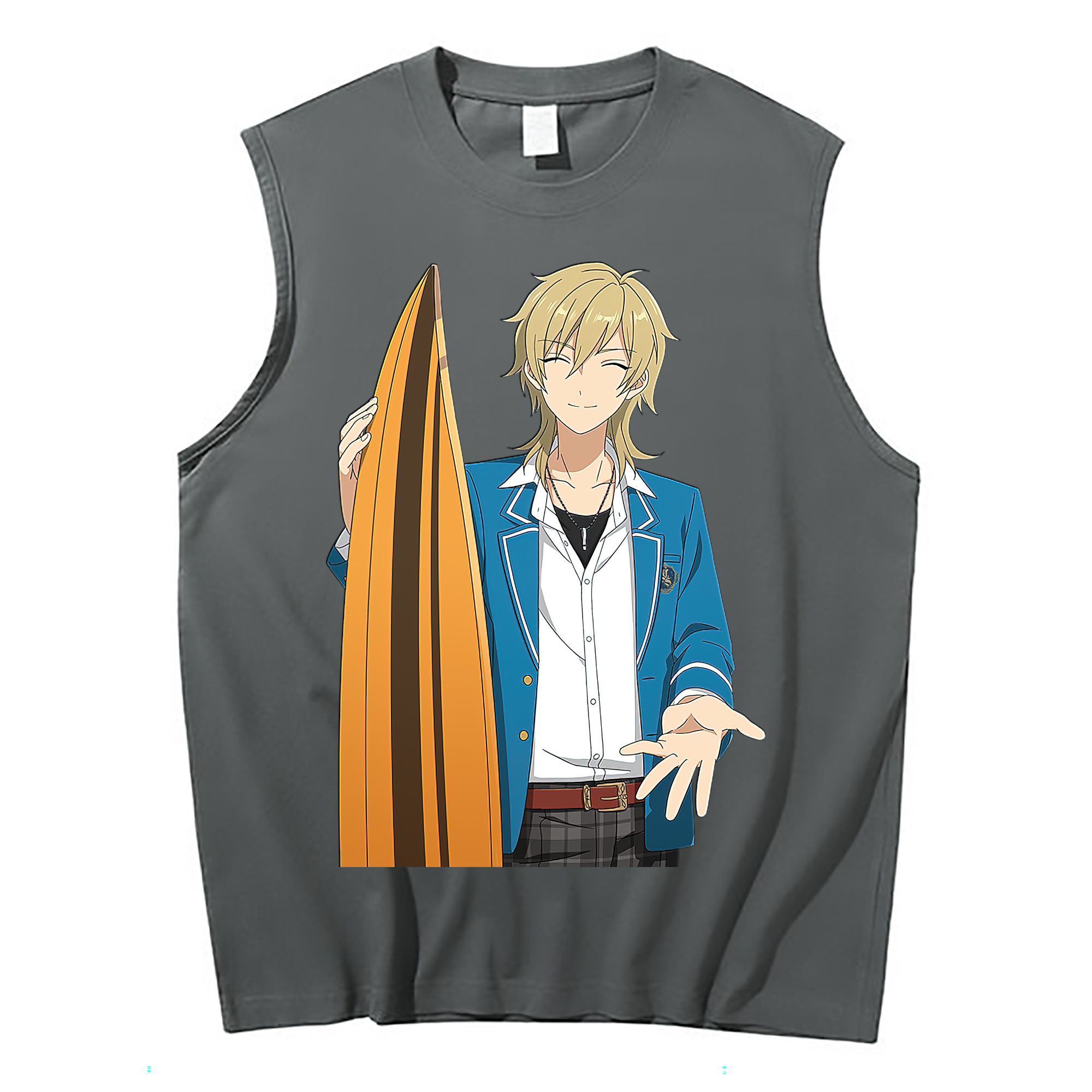 （画像用） あんさんぶるスターズ! Ensemble Stars コットン100％タンクトップ（フロントプリント）